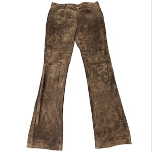 Lilly Pulitzer Brown Suede Pants